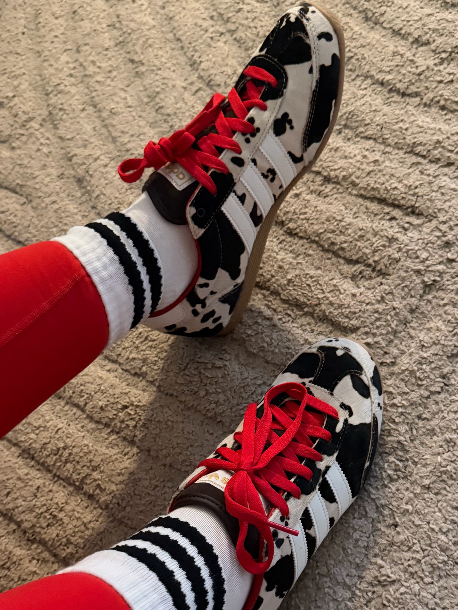 Ok I am obsessed 🫣 cow print adidas 😍 #ltkshoes

#LTKootd #LTKmomlife