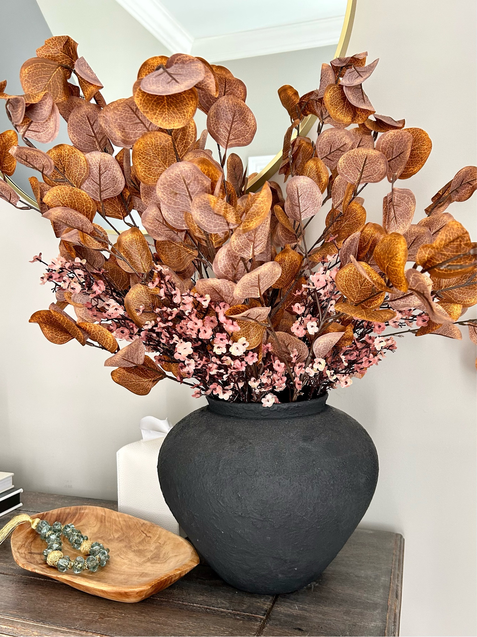 Fall Branches 
Styling foyer console table 

#LTKSeasonal #LTKHome #LTKFallSale