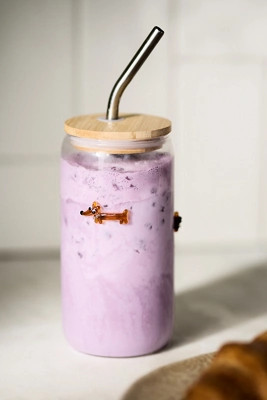 The Icon Juice Glass Tumbler with Lid | Anthropologie (US)