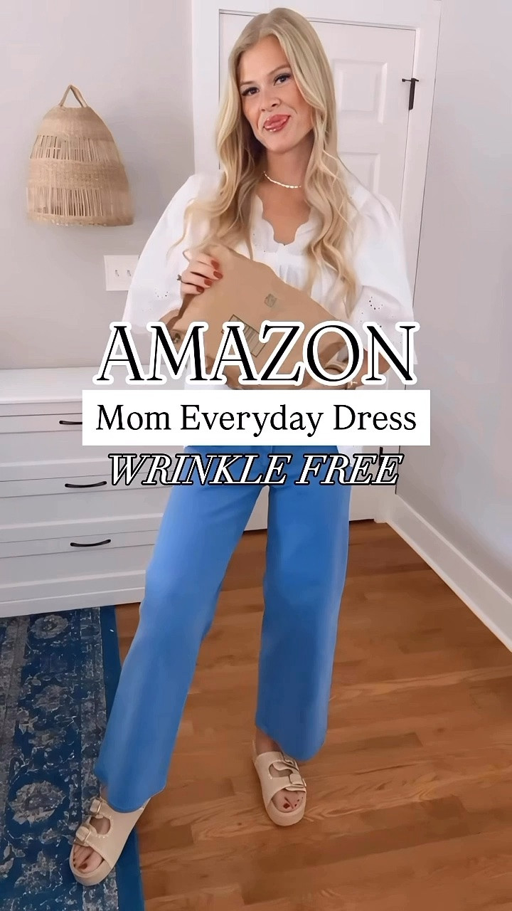 One of my all time favorite Amazon pieces 😍 Even if you aren’t a dress person, I promise you will love this one - the perfect everyday dress to throw on and look put together! And did I mention it’s wrinkle free?!

Wearing size small!

#casualoutfitideas #casualoutfits #mommusthaves
comfy dress, mom approved dress, wrinkle free, lbd, amazon outfit, mom outfit, mom ootd, amazon haul, look for less, millennial style, mom fashion, affordable style

#LTKootd #LTKmomlife #LTKgrwm