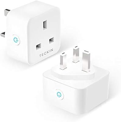 Smart Plug TECKIN 13A WiFi Socket Compatible with Alexa Echo Google Home IFTTT, Timing Function R... | Amazon (UK)
