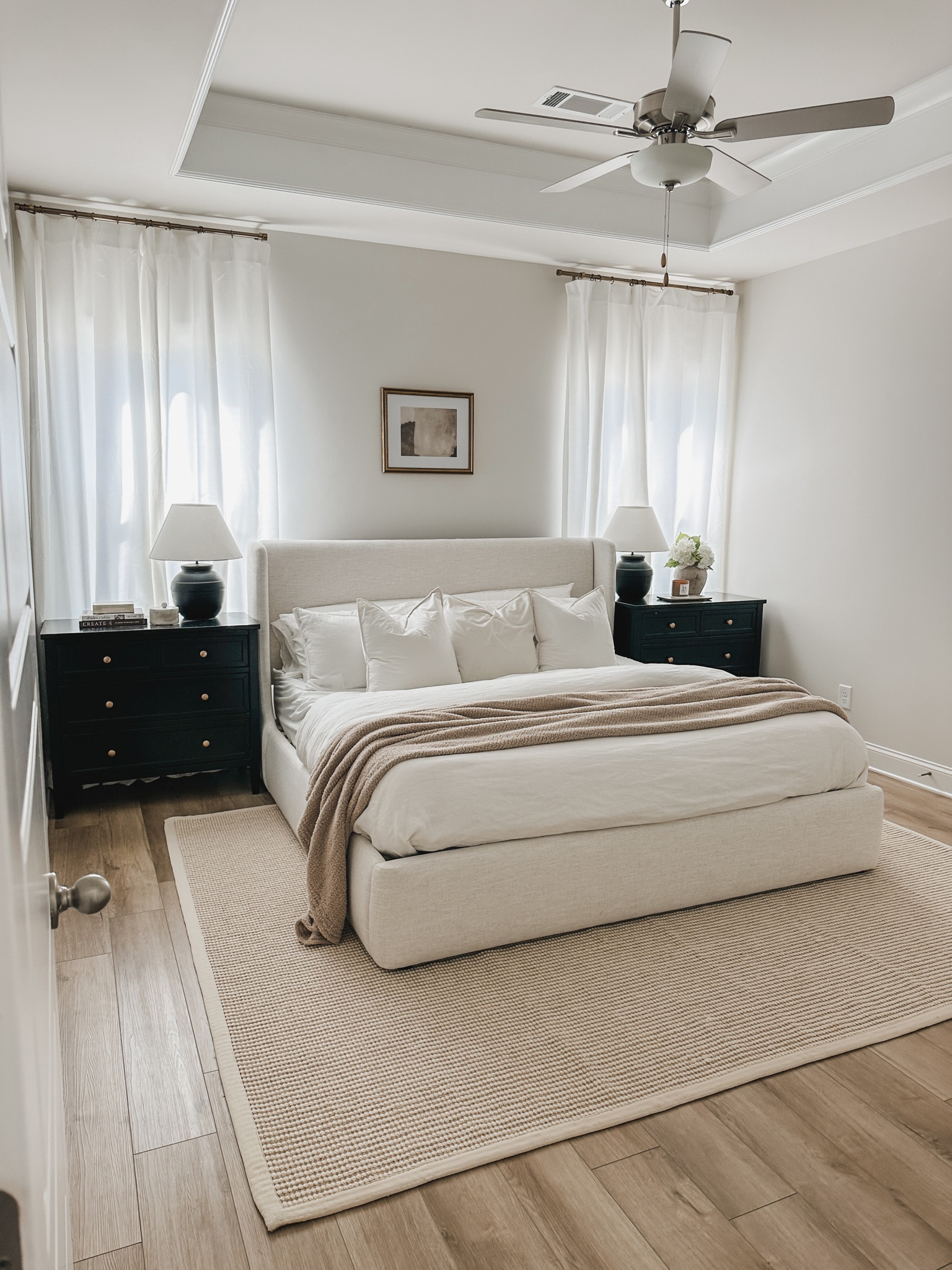 Langford Queen Upholstered Bed curated on LTK