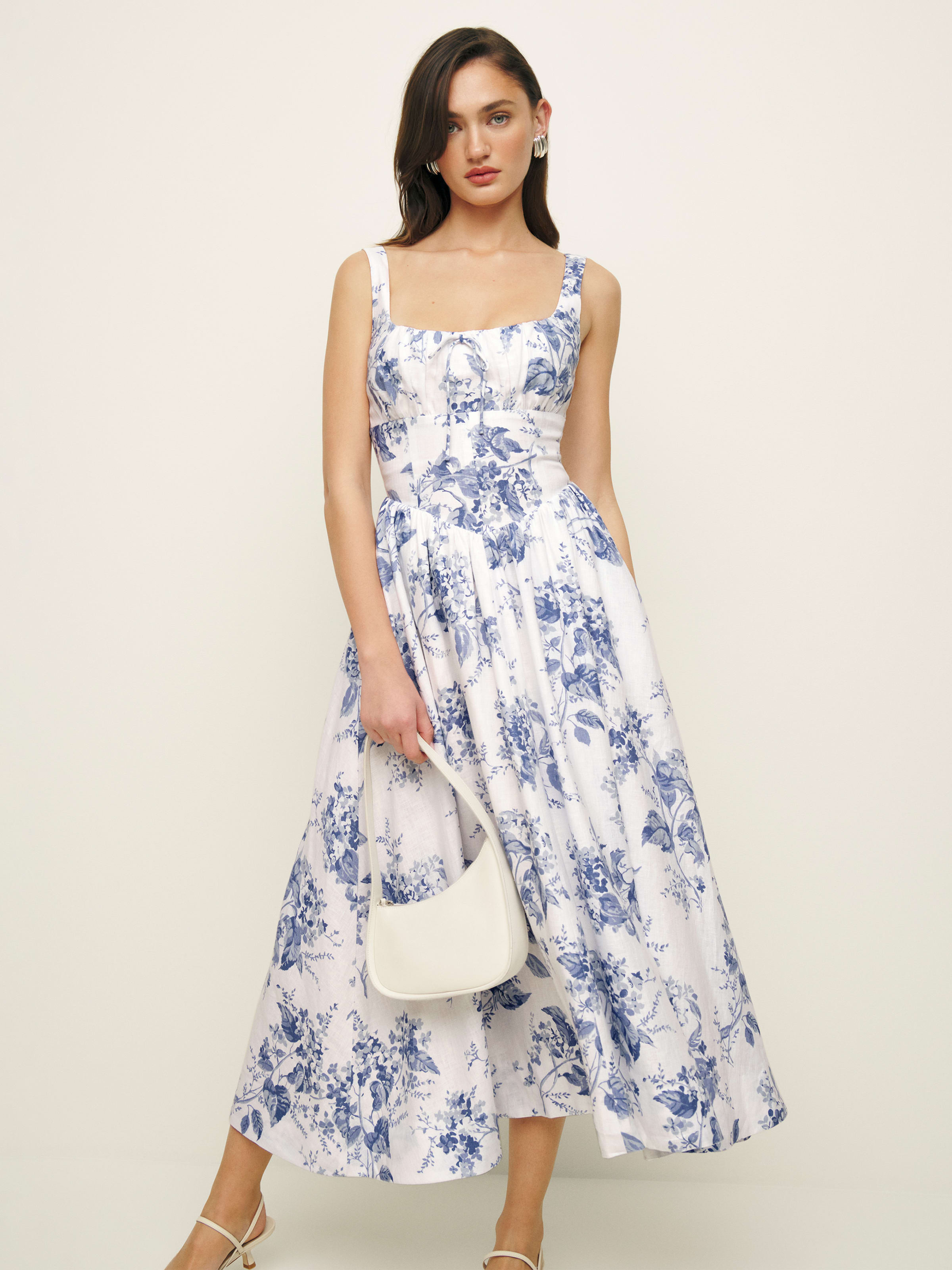 Balia Linen Dress | Reformation (Global)