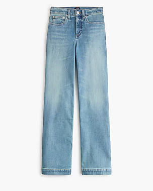 Wide-leg cropped utility jean in all-day stretch | J.Crew Factory