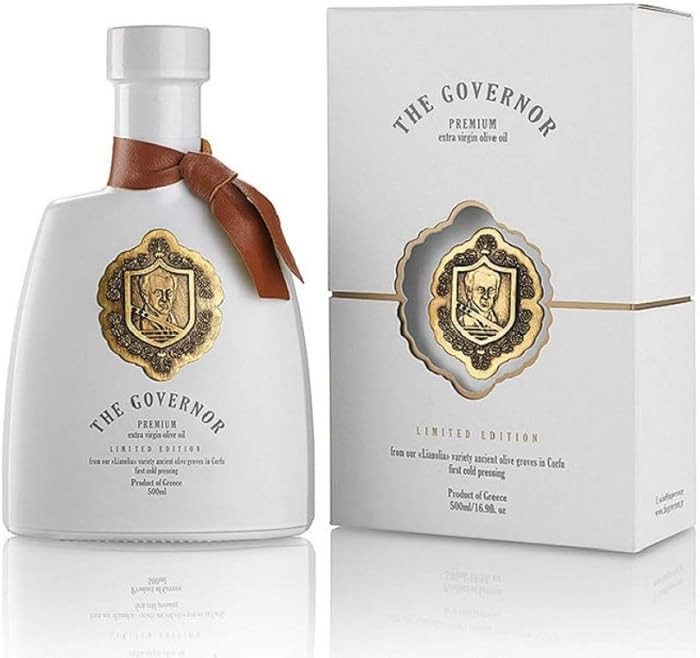 The Governor Limited Edition Extra Virgin Olive Oil - Unfiltered, Cold-Pressed, Early Harvest, Si... | Amazon (US)