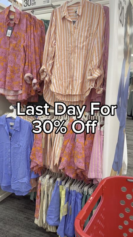 Last day to save 30% at Target! 

#LTKStyleTip #LTKSeasonal #LTKSaleAlert