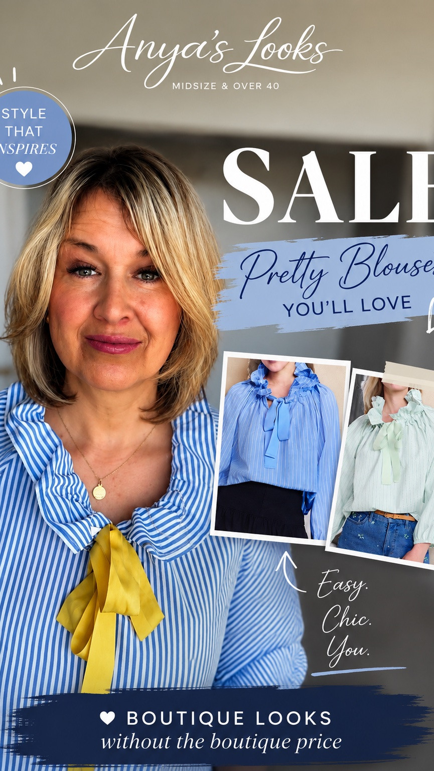 Pretty blouses that look boutique… without the boutique price ✨
Feminine details, flattering fits, and the prettiest colors for summer. These are the kind of tops that instantly make jeans feel styled 💙 Which one would you wear first?
-

midsize fashion over 40, feminine summer blouses, affordable fashion finds, boutique look for less, midsize style inspiration, over 50 fashion, flattering tops for women, Amazon fashion finds, chic summer outfits, classy casual style, elevated everyday outfits, romantic blouse trend, look for less fashion, midsize summer outfits, stylish outfits for women over 40, elegant casual fashion, affordable midsize clothing, summer outfit inspiration, pretty feminine tops, over 50 midsize fashion