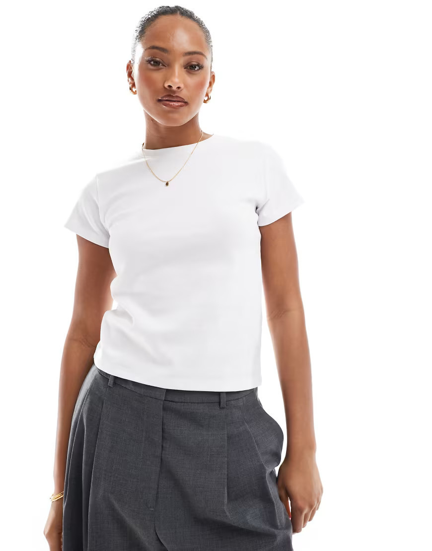Cotton On 90s baby tee in white | ASOS (Global)