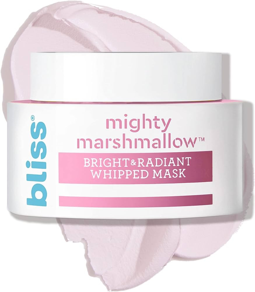 Bliss Mighty Marshmallow Bright & Radiant Whipped Mask - Brightening & Hydrating Face Mask - 1.7 ... | Amazon (US)