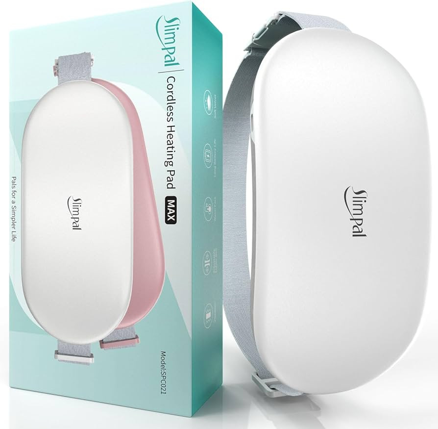 Slimpal Heating Pad for Period Cramps, Plus-Sized Portable Electric Heating Pad, Menstrual Cordle... | Amazon (US)