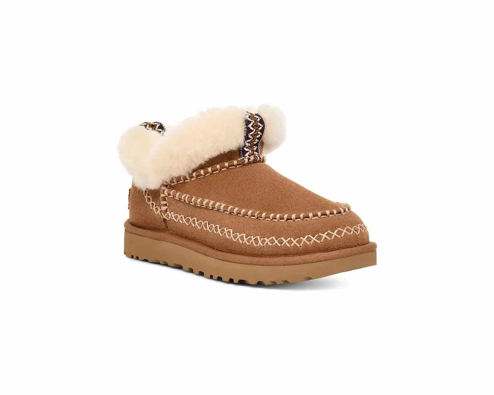 Women's Classic Ultra Mini Alpine Boots In Chestnut | Shop Simon