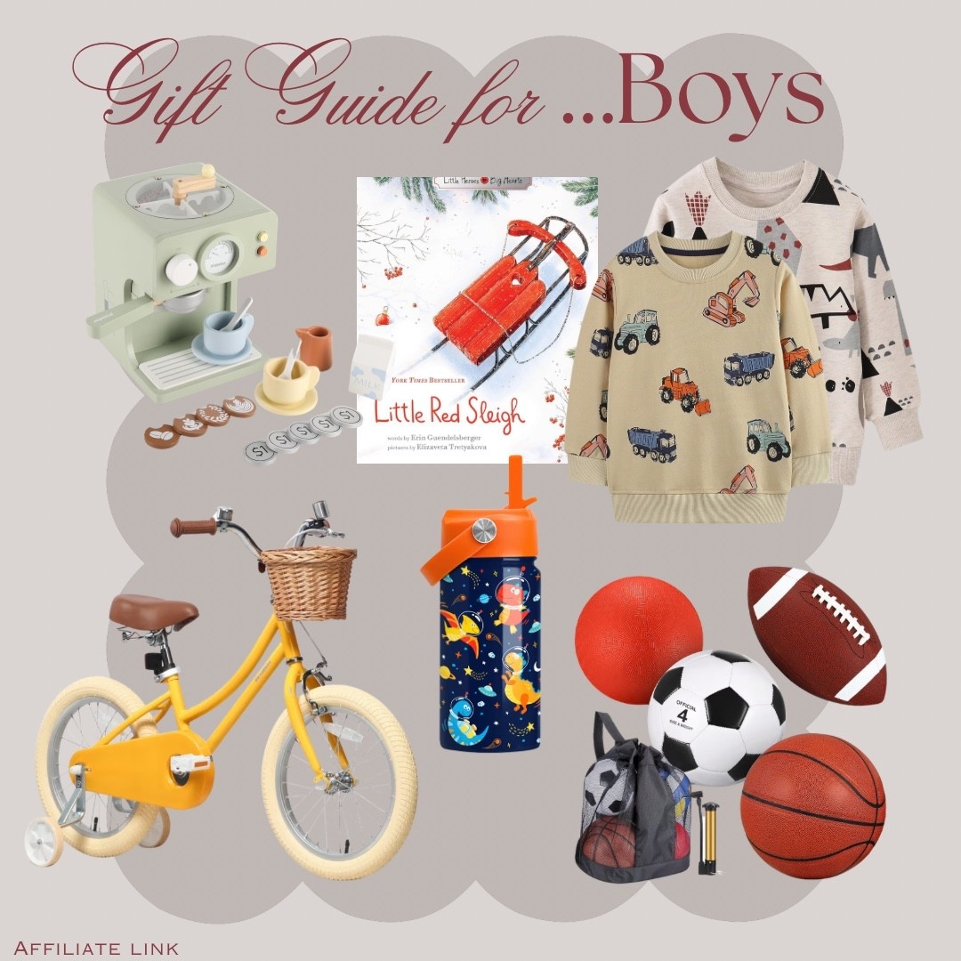 GIFT GUIDE FOR THE BOYS 🦖✨

A curated gift wish list that is perfect for any boy in your life!


#GiftGuide #Gifts #ChristmasGifts #HolidayGifts #GiftGuides #HolidayHub #GiftsForboys #ForHim #toddlers #kids #babyboy #boytoys #giftsforkids

#LTKHoliday #LTKGiftGuide #LTKKids