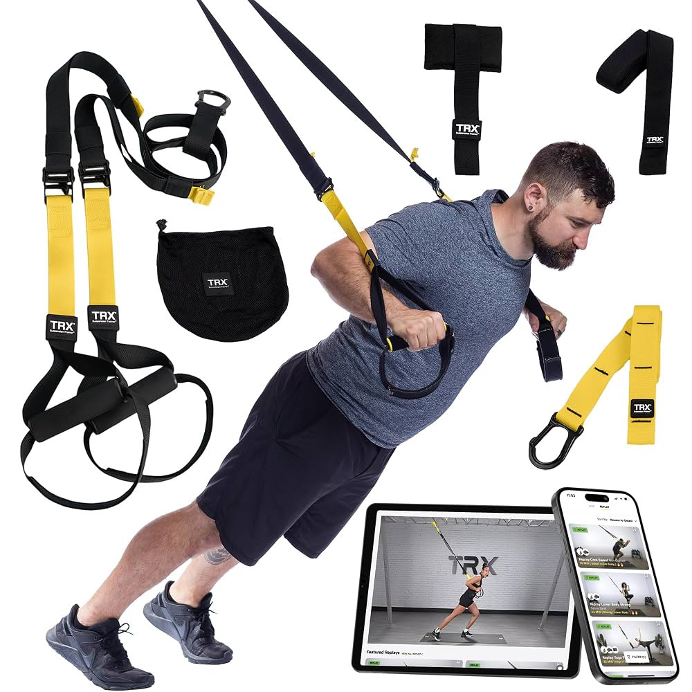 TRX All-in-ONE Suspension Training System: Full Body Workouts for Your Home Gym, Travel, and Outd... | Amazon (US)