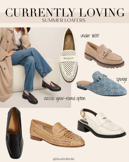 Crushing on summer loafers right now ☀️ I’ve been wanting a pair that I can wear with dresses and shorts so I’ve rounded up my current favorites! 

#LTKShoeCrush #LTKSeasonal
