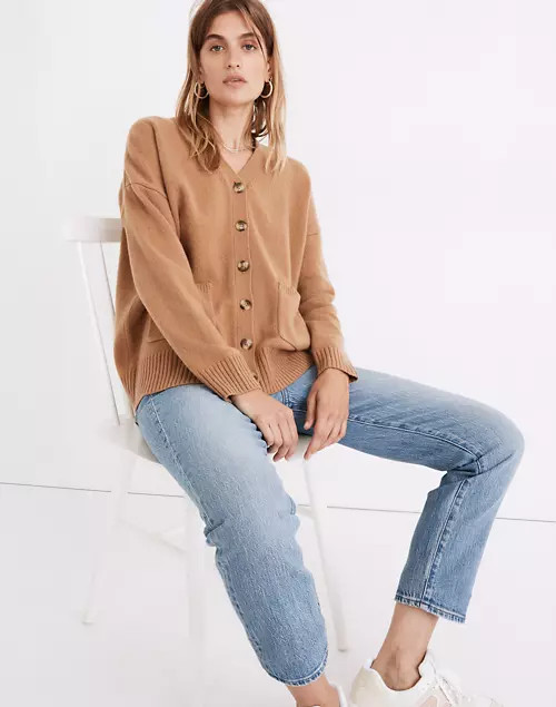 (Re)sourced Cashmere Ex-Boyfriend Cardigan Sweater | Madewell