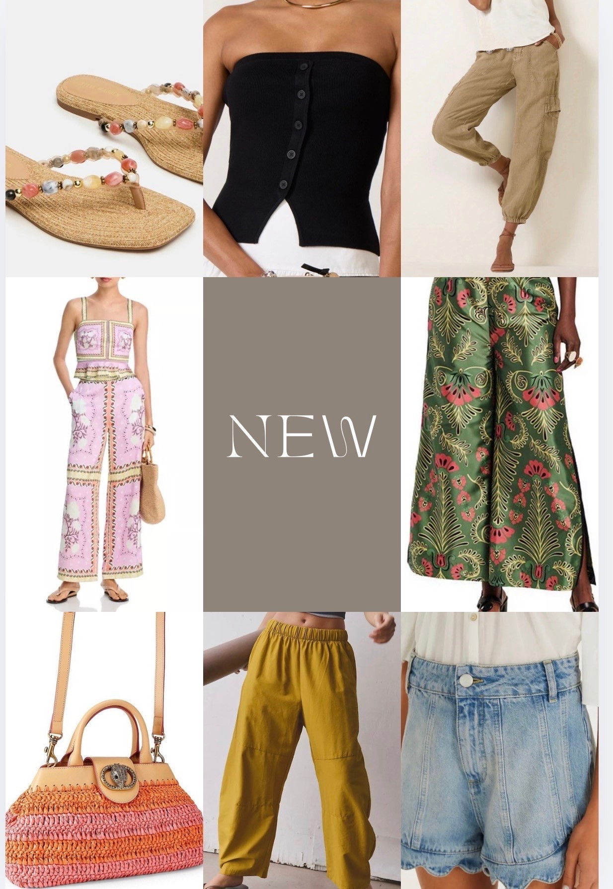 What I’m shopping! New finds that caught my attention. 
Statement pants!! 
Fun sandals & accessories.

#LTKSeasonal #LTKOver40