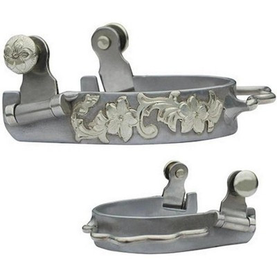 Professional's Choice Floral Bumper Spurs - Elegant 3/4" Heel, 1 1/4" Shank - Pair | Target