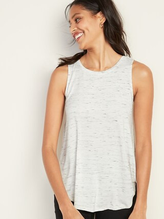 Women / TopsLuxe Jersey Swing Tank for Women | Old Navy (US)