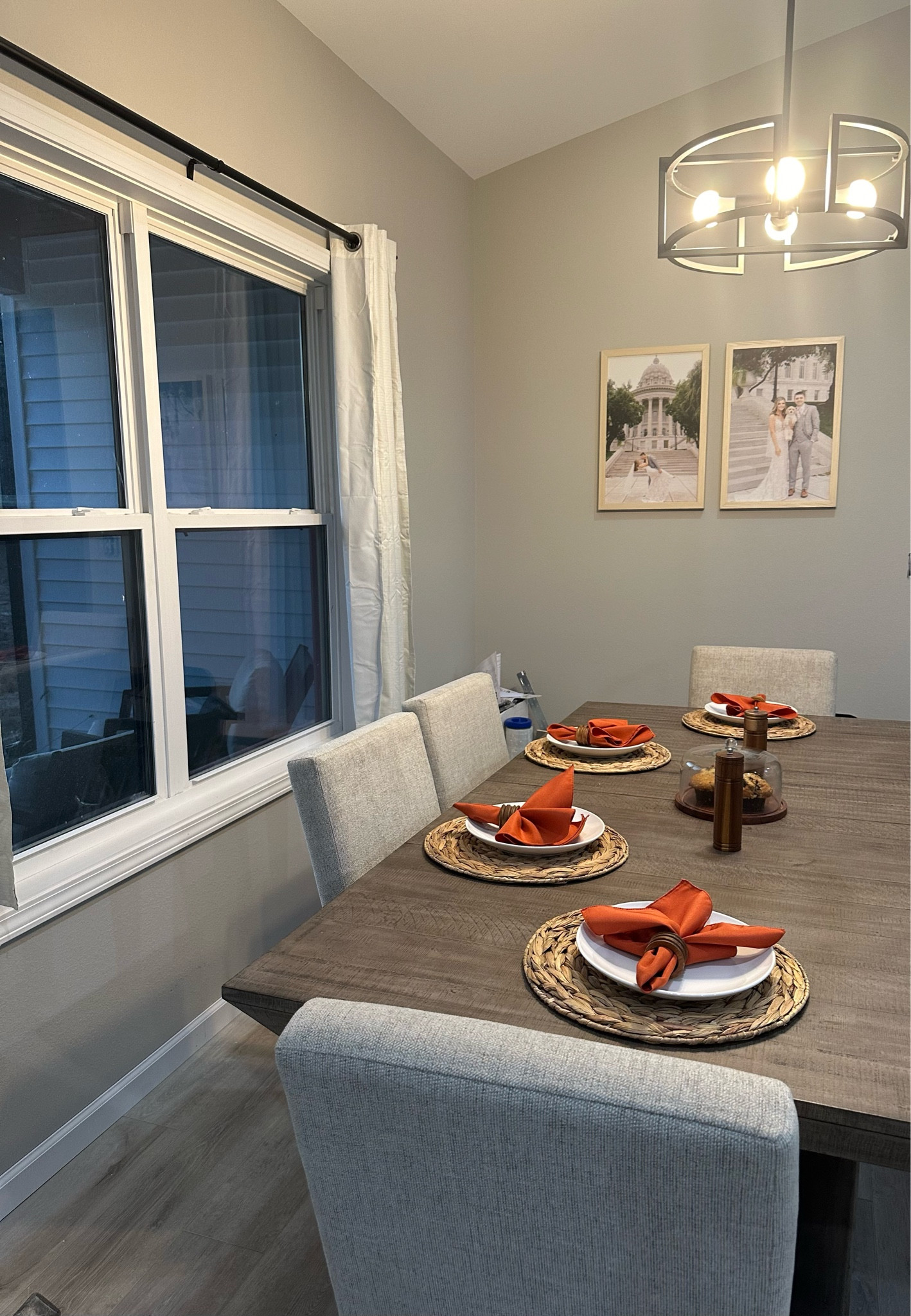 Dining room decor #homedecor #diningroom #falldecor 