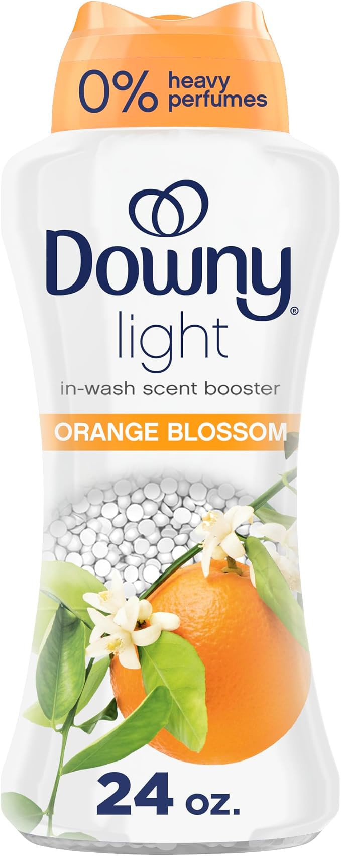 Downy Light Laundry Scent Booster Beads for Washer, Orange Blossom Scent, 24 oz, No Heavy Perfume... | Amazon (US)