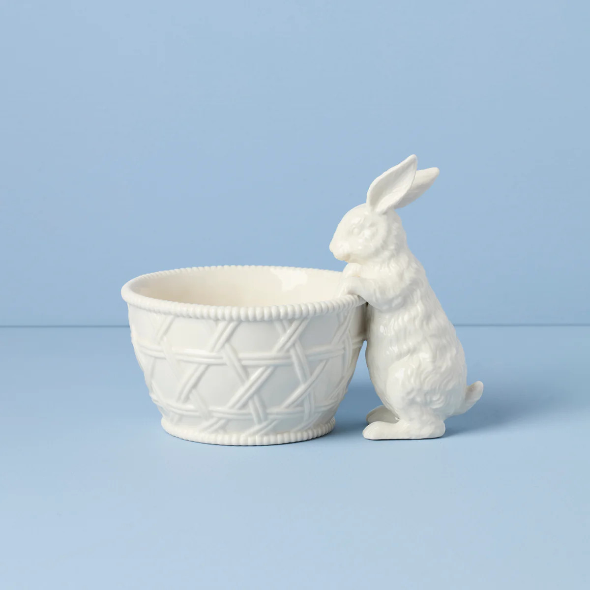 Wicker Creek Bunny Candy Dish | Lenox