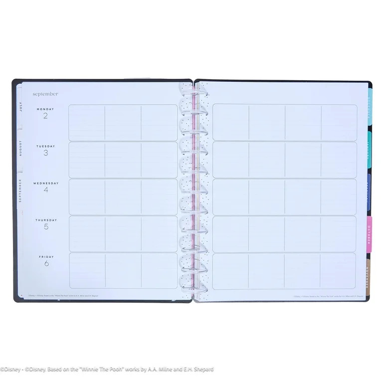 July 2024-June 2025 Happy Planner Disney Mickey and Friends Big 12 Month Teacher Planner, Teacher... | Walmart (US)