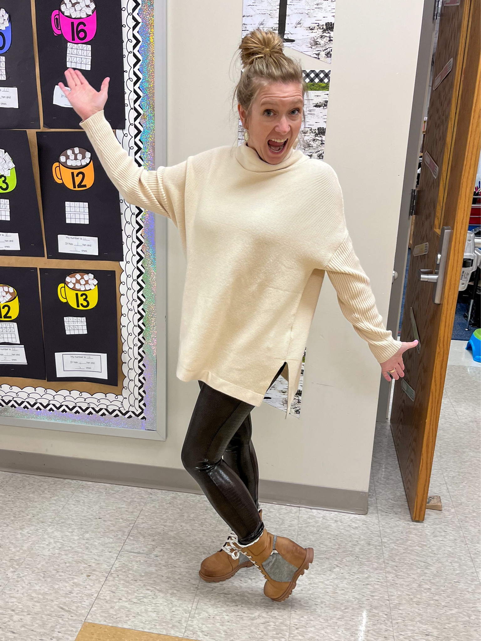 What another way to wear Spanx leggings and they are on sale!!! Oh let me count the ways!  Of course I rocked them with my Sorel boots!  

#LTKshoecrush #LTKsalealert #LTKunder100