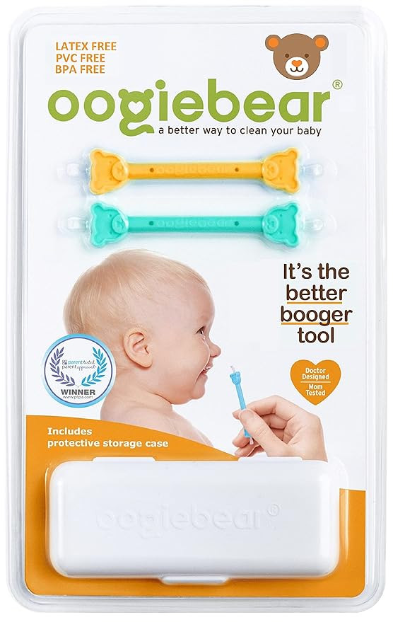 oogiebear - Nose and Ear Gadget. Safe, Easy Nasal Booger and Ear Cleaner for Newborns and Infants... | Amazon (US)