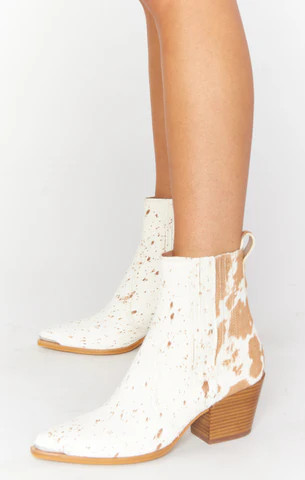 Dolce Vita Serna Booties ~ Fawn Calf Hair | Show Me Your Mumu