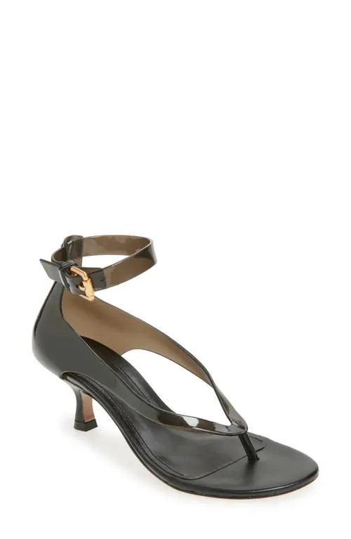 FARM Rio Jelly Kitten Heel Sandal in Black at Nordstrom, Size 7 | Nordstrom