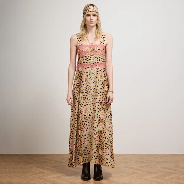 Talitha Leo Silk Dress Multi | Hayley Menzies UK