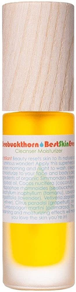 livinglibations - Organic Best Skin Ever Seabuckthorn Facial Cleansing Oil + Moisturizer | Natura... | Amazon (US)