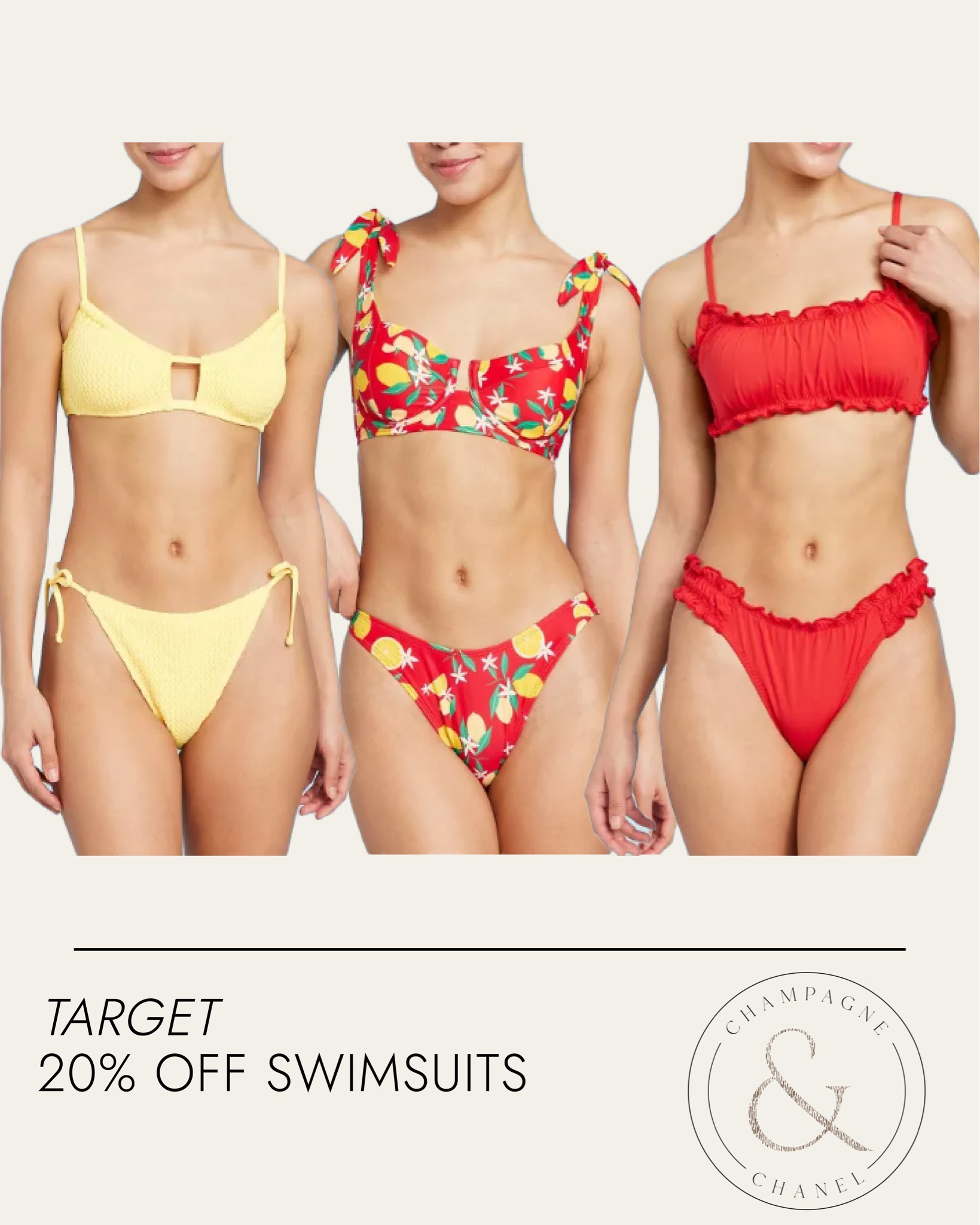 Target swimsuits on sale! 

#LTKSwim #LTKSeasonal #LTKStyleTip