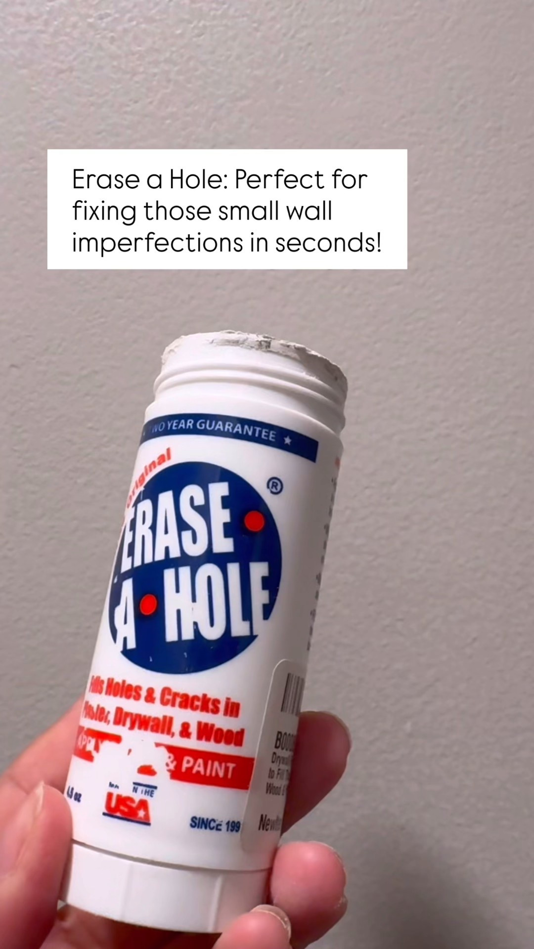 Erase a Hole: Perfect for fixing those small wall imperfections in seconds!

#LTKHome