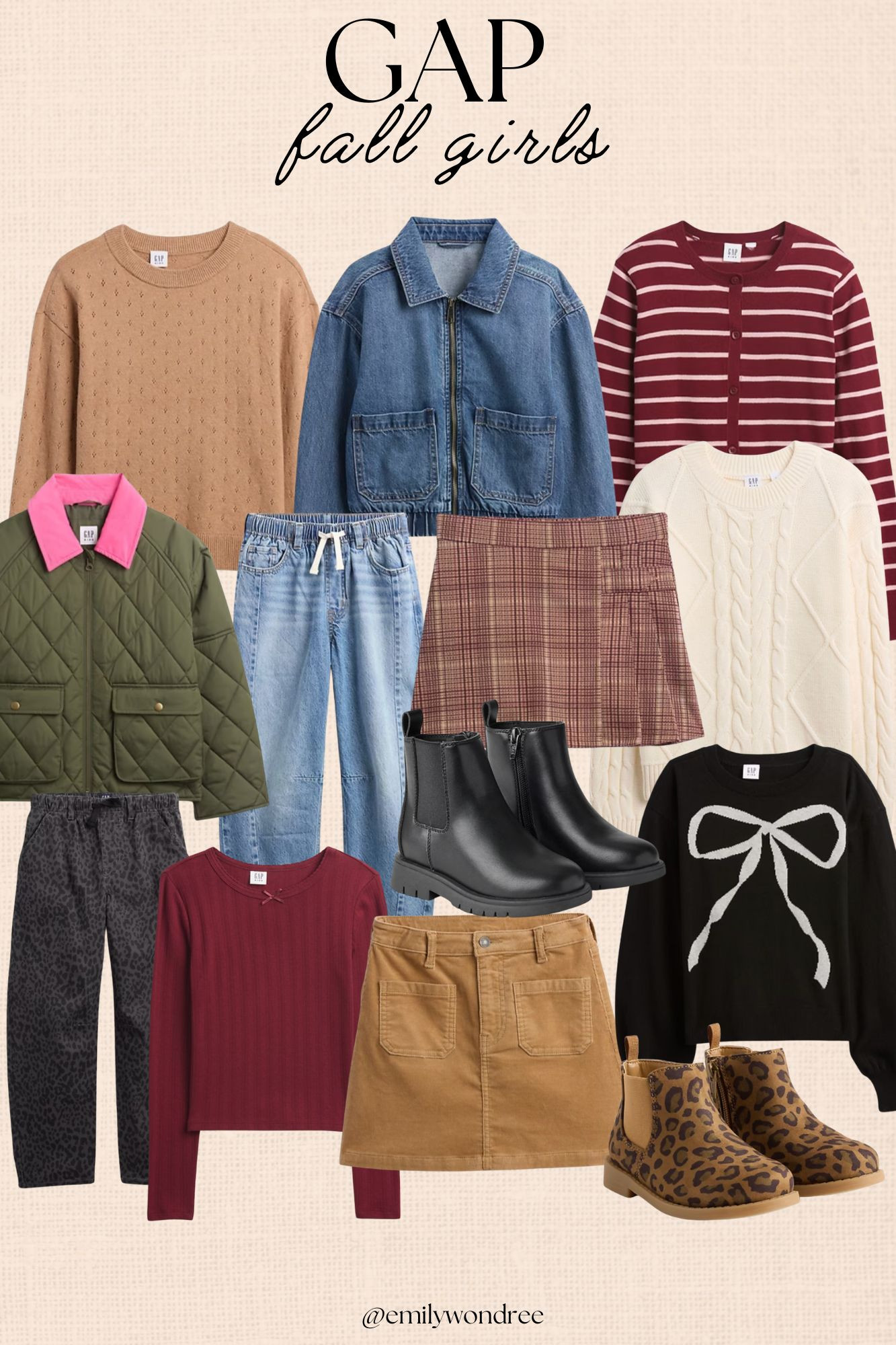 Fall Girls Clothes from Gap #fall #falloutfit #fallgirls #gap #girlsoutfit 

 #LTKFallSale #LTKSeasonal #LTKKids