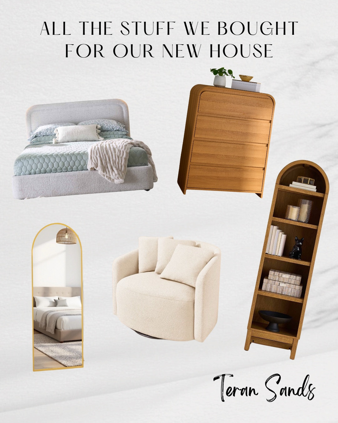 All the Walmart stuff we bought for our new house! 


#LTKHome