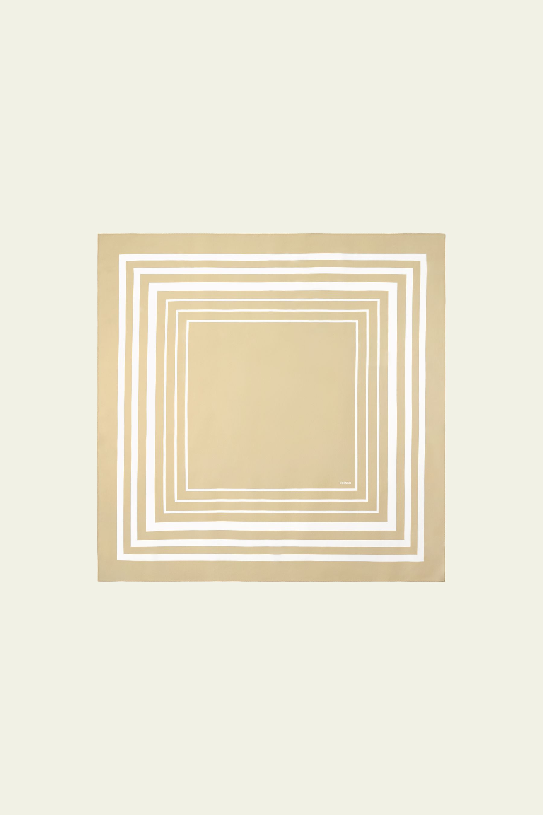 Geometric Print Silk Scarf | LILYSILK