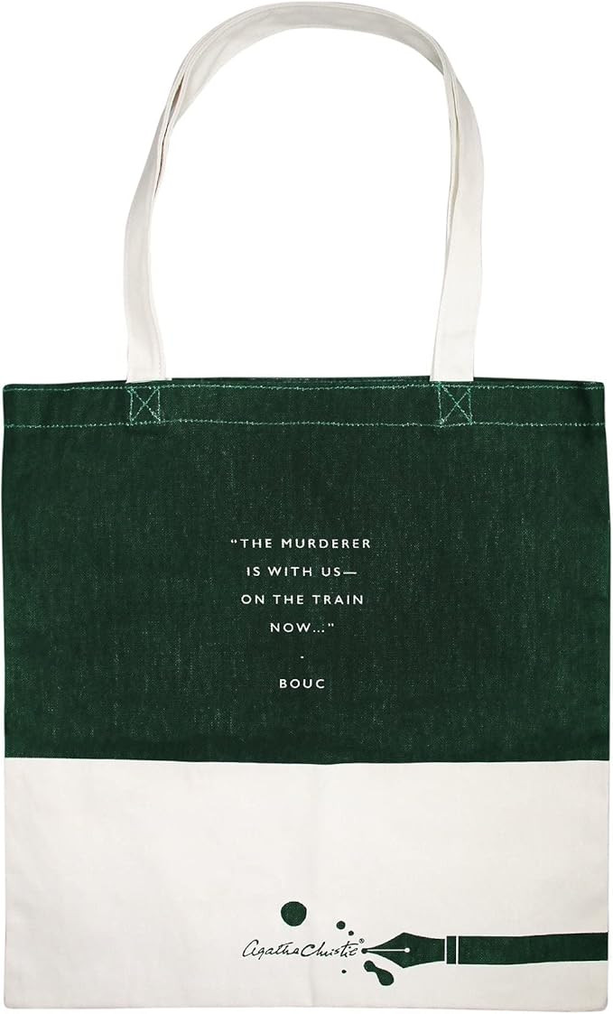 Half Moon Bay Agatha Christie Shopper Bag -A Murder On The Orient Express | Amazon (US)