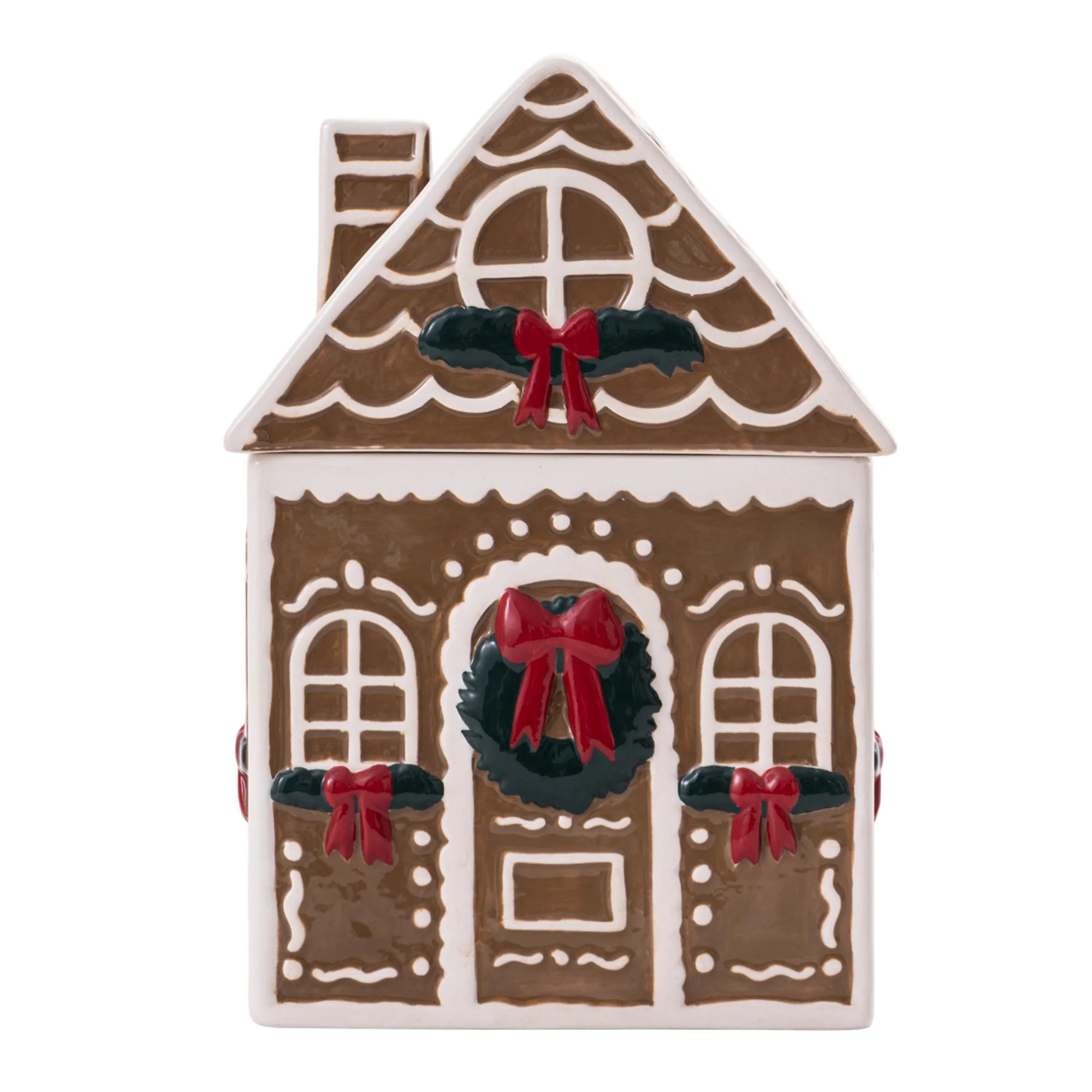 Holiday Time1 star out of 1 review(1.0)|1 Holiday Time Figural Ceramic Cookie Jar, 80 oz, 1 Piece... | Walmart (CA)