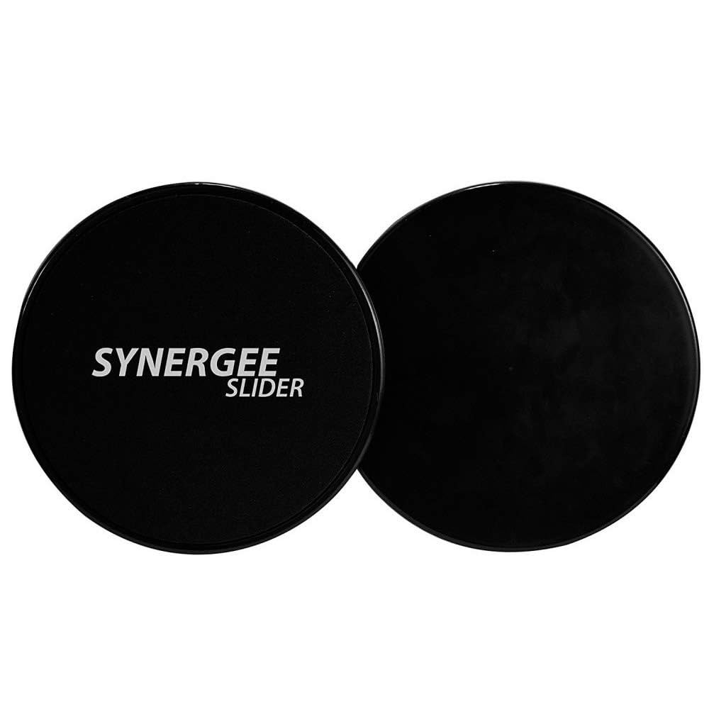 Synergee Core Sliders. Dual Sided Use on Carpet or Hardwood Floors. Abdominal Exercise Equipment | Amazon (US)