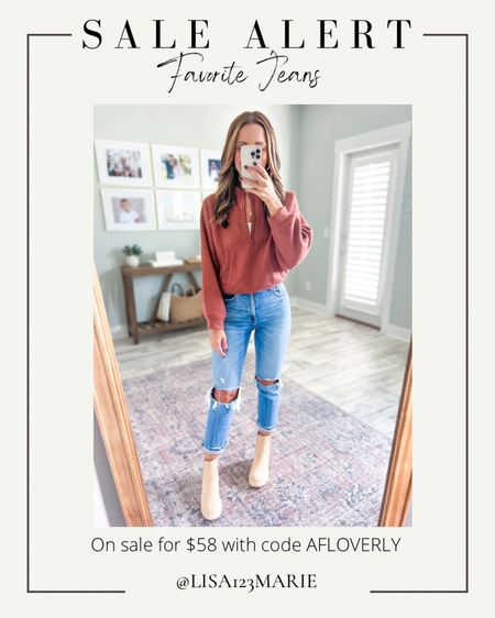 Fall outfit. Black Friday sale. Abercrombie curve love ankle straight jeans on sale with code AFLOVERLY (23s). Holiday outfit. Thanksgiving outfit. Old navy crop half zip sweatshirt on sale (XSP). Amazon Chelsea boots (TTS). Casual outfit. Mom outfit. Mom style.

#LTKGiftGuide #LTKHoliday #LTKunder100