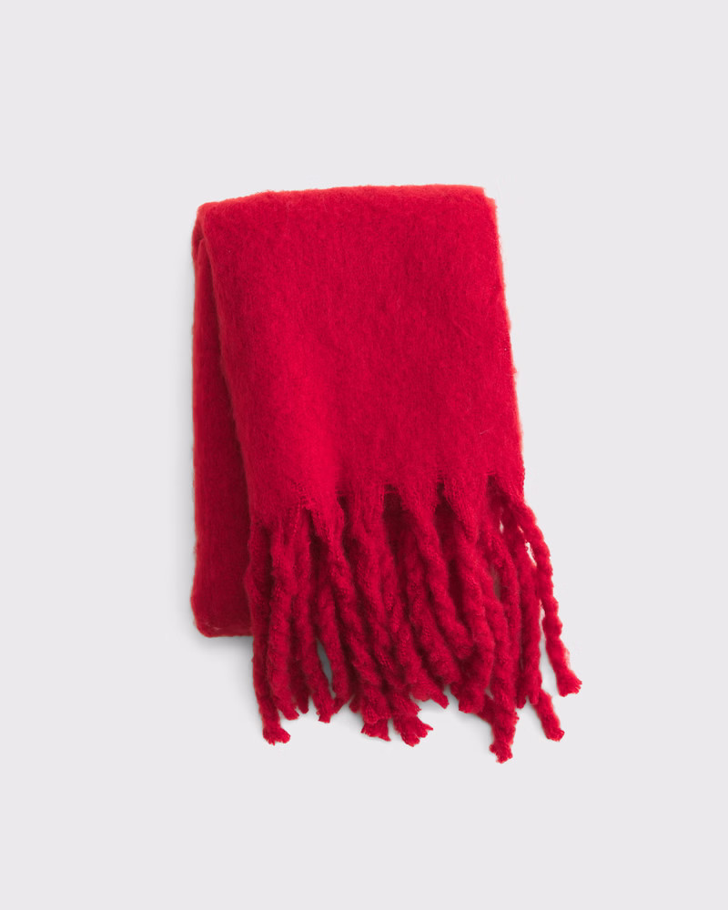 Fuzzy Scarf | Abercrombie & Fitch (US)