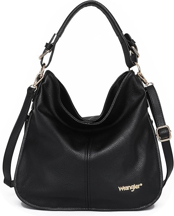 Wrangler Purses and Handbags for Women Hobo Bags Vegan Leather Crossbody Shoulder Bags Women Tote... | Amazon (US)