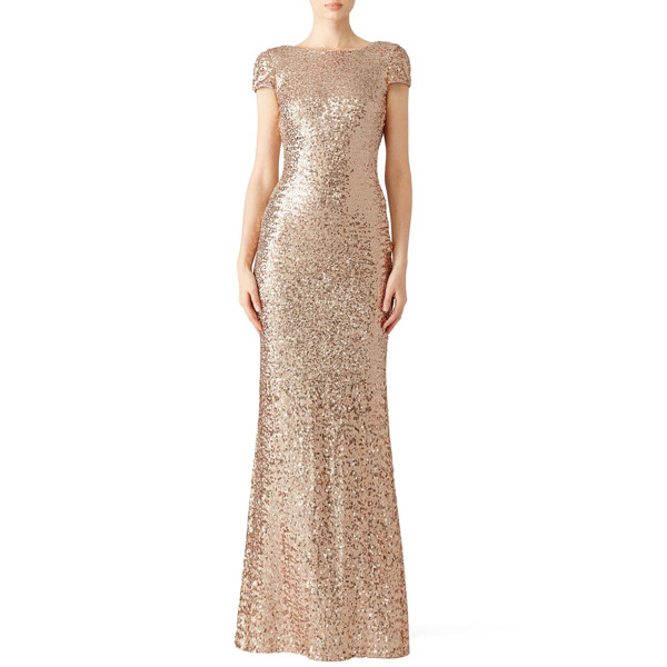 Badgley Mischka Award Winner Gown pink | Rent the Runway