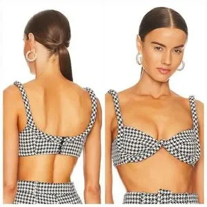 MAJORELLE Jayla Top in Houndstooth | Poshmark