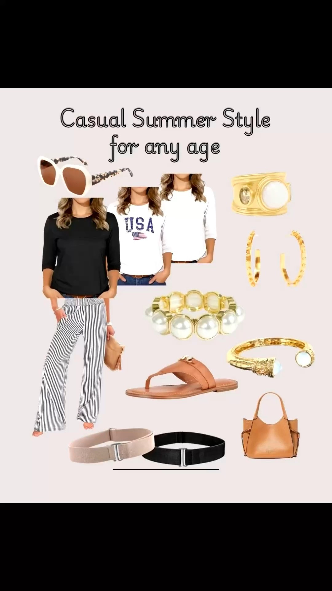 Casual summer style. Look fashionable at any age. Kate Spade handbags on sale!

#LTKOver40 #LTKMidsize #LTKSeasonal
