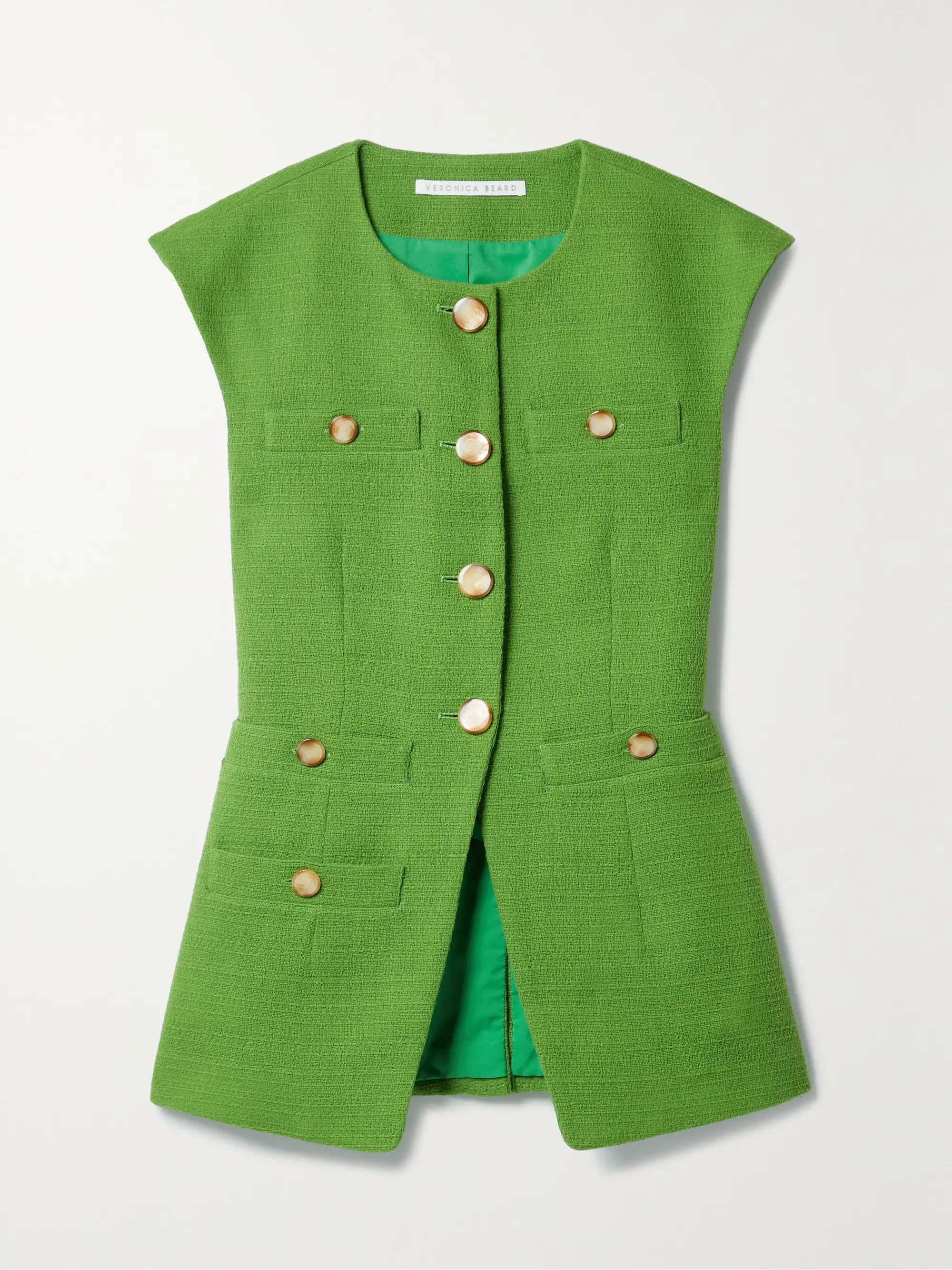Tamara cotton-tweed vest | NET-A-PORTER (US)