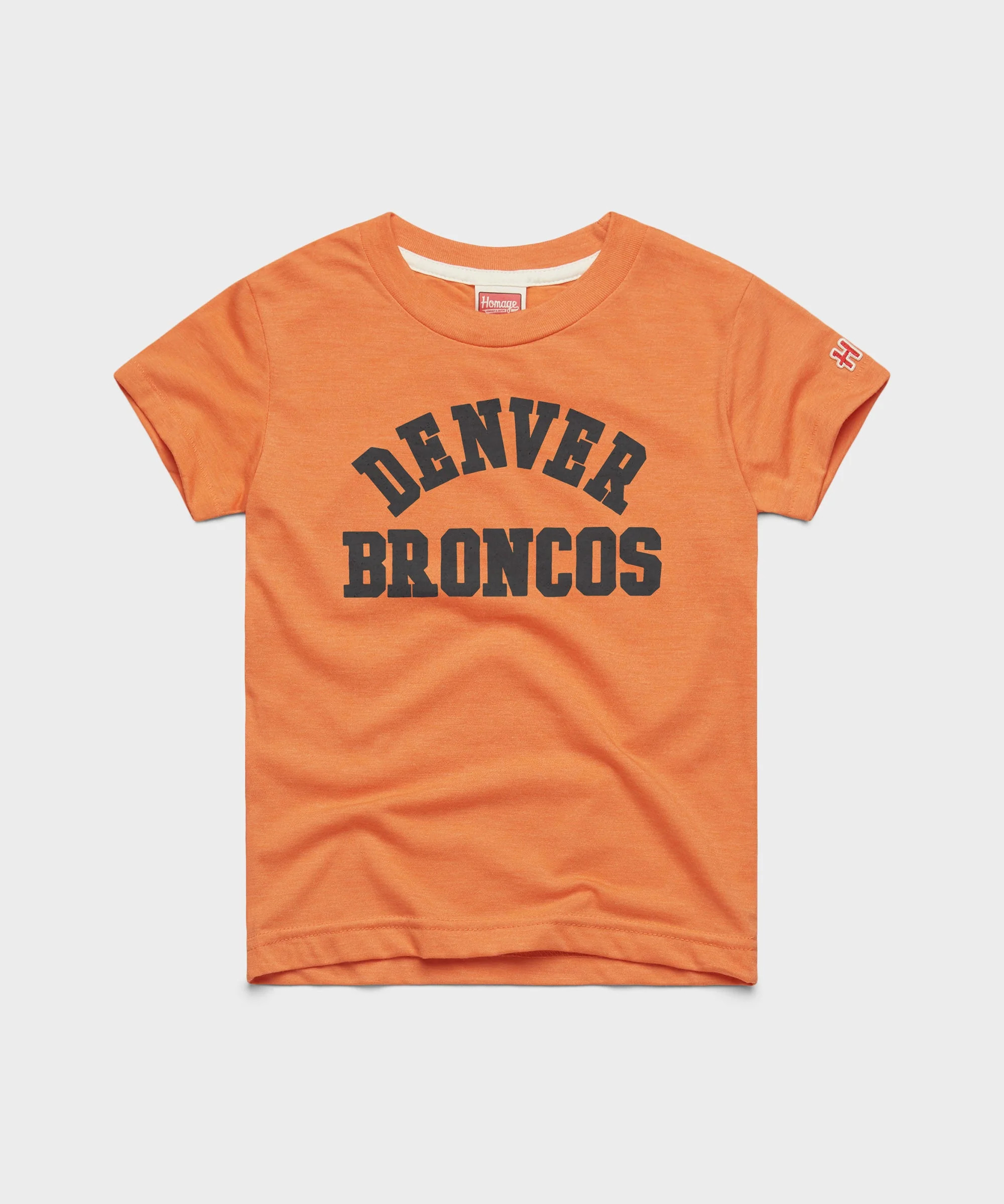 Youth Denver Broncos Classic | Kids Retro NFL T-Shirt | Homage