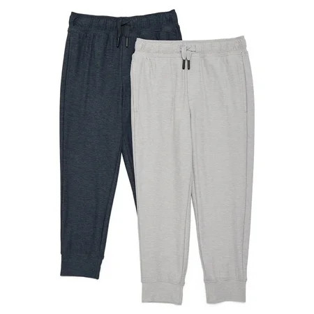 Athletic Works Boys ButterCore Joggers, 2-Pack, Sizes 4-18 | Walmart (US)