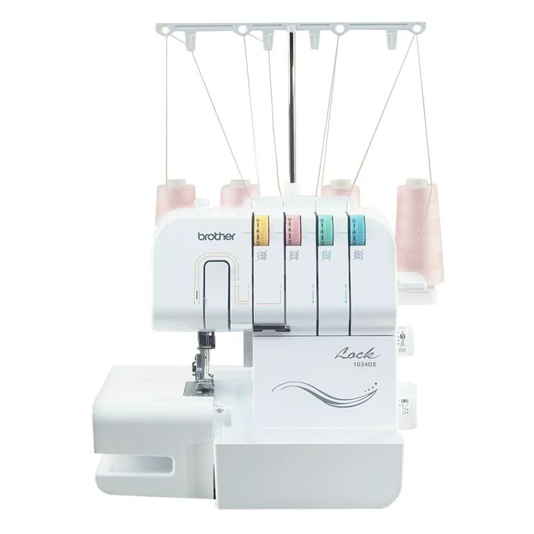 Brother 1034DX Easy-to-Use 3 or 4 Thread Serger with Color Coded Thread Guides | Walmart (US)